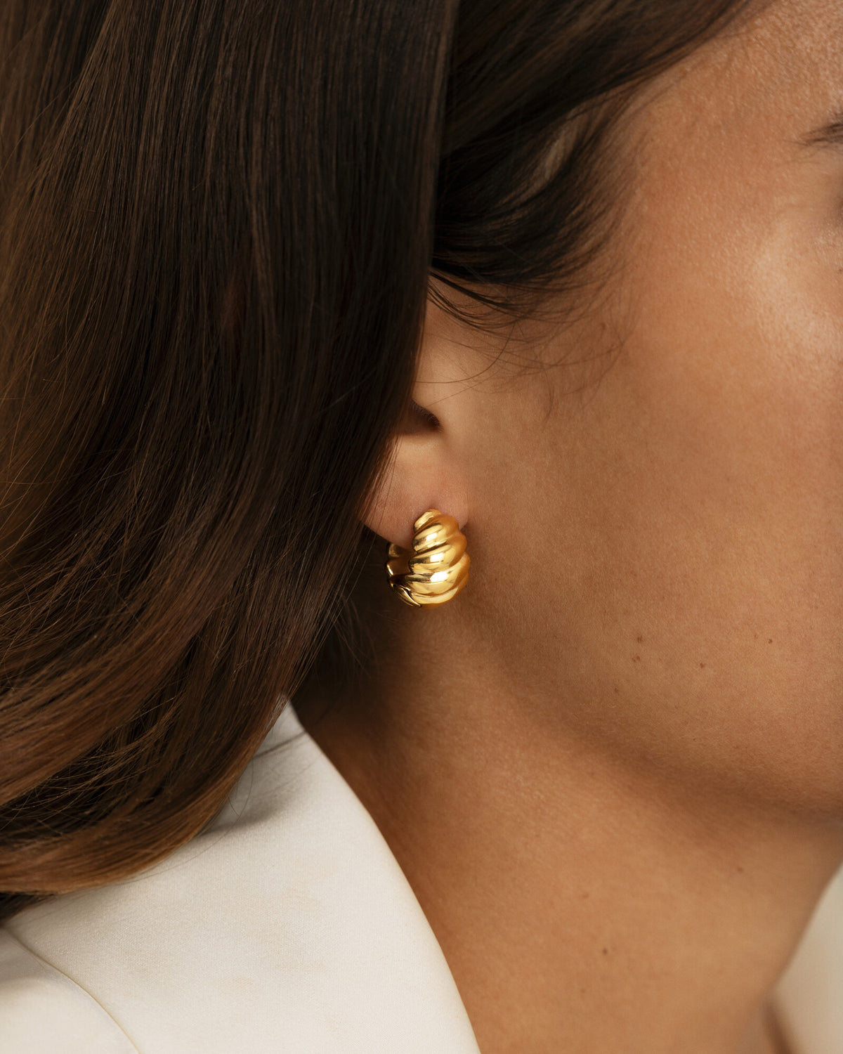 Seléne Medium Hoops