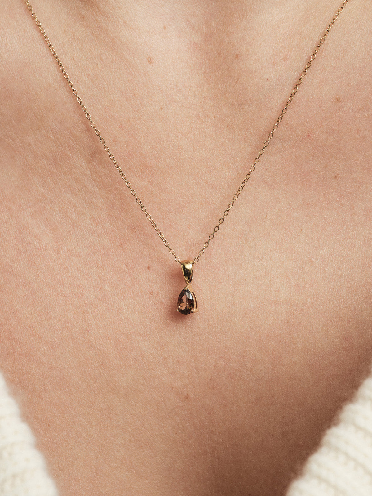 Belle Coffee Necklace