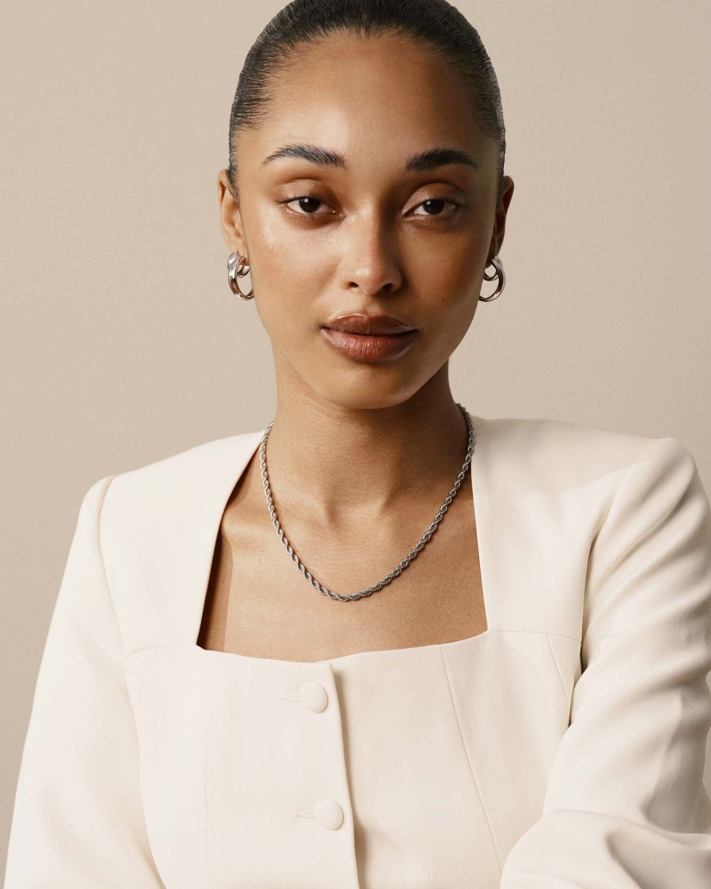Bold Rope Chain Necklace