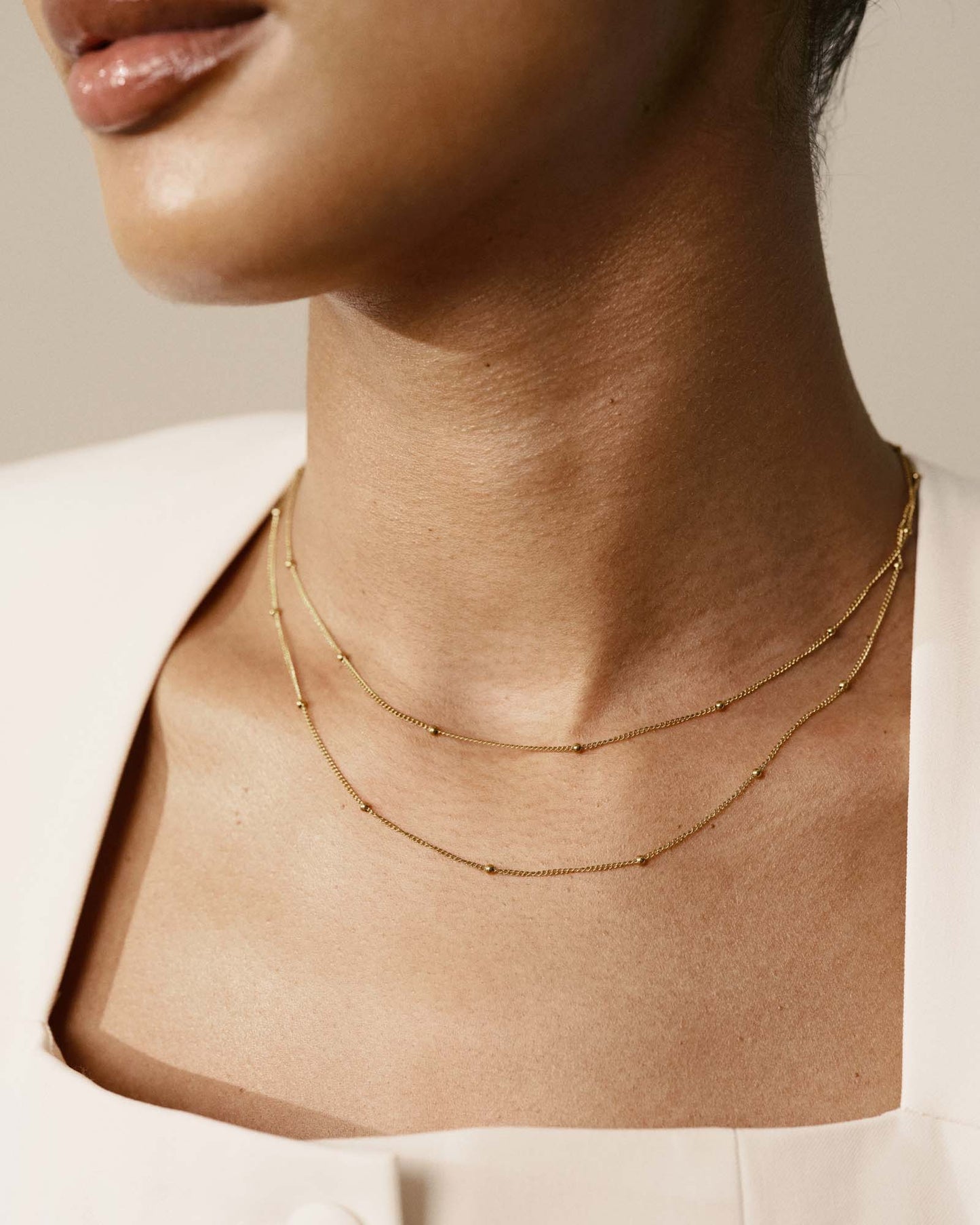 Beaded Chain Necklace
