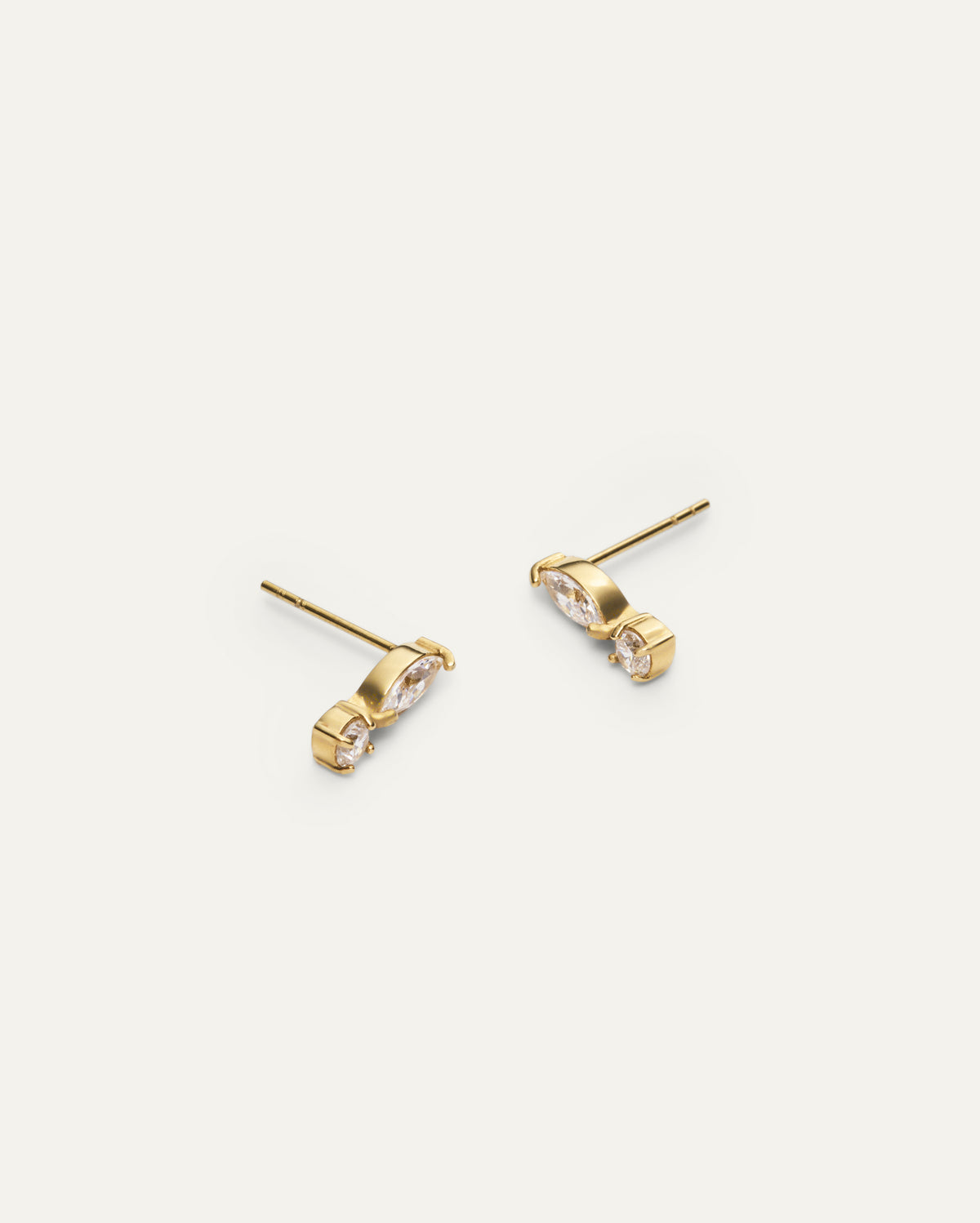 Élise Gold Studs
