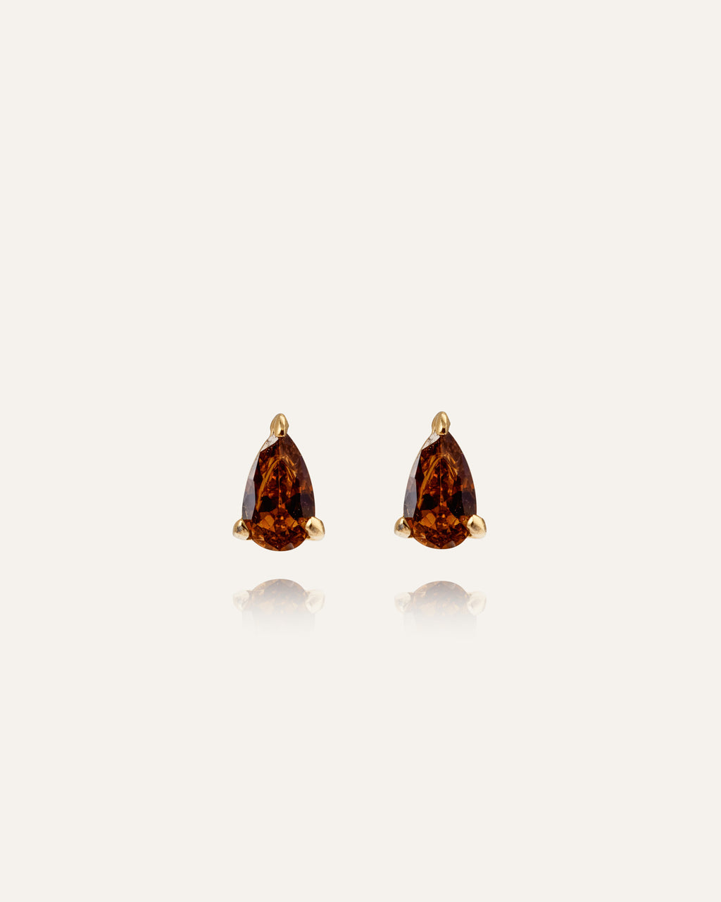 Belle Coffee Small Studs