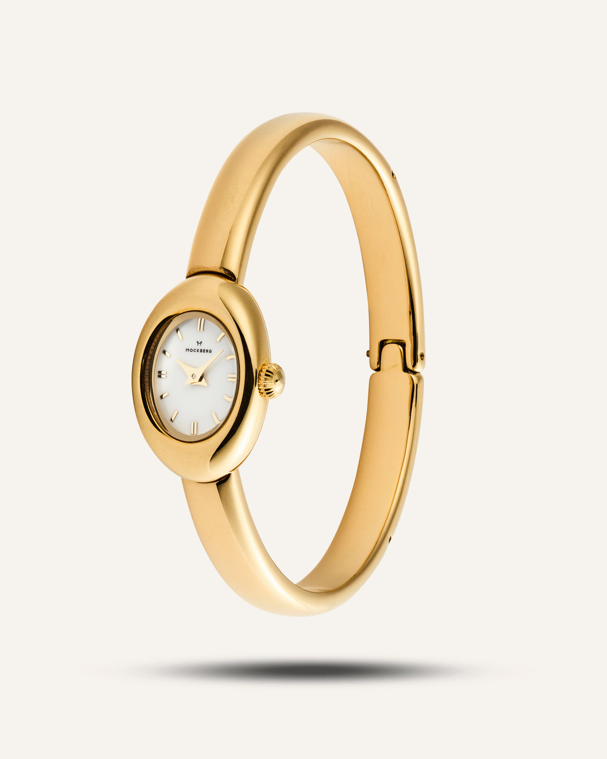 Belle Oval Petite Bangle Watch