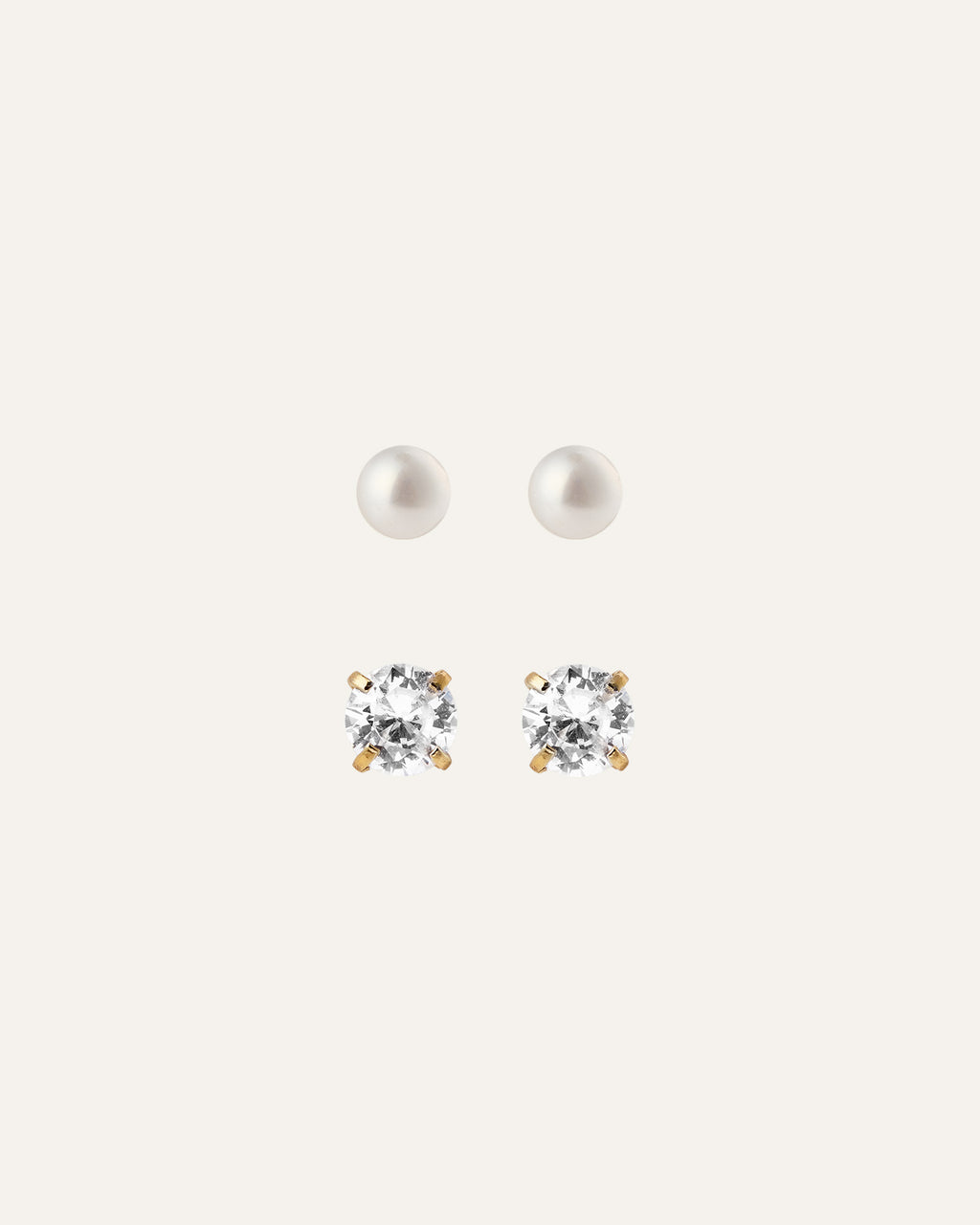 Forever Set Gold Studs