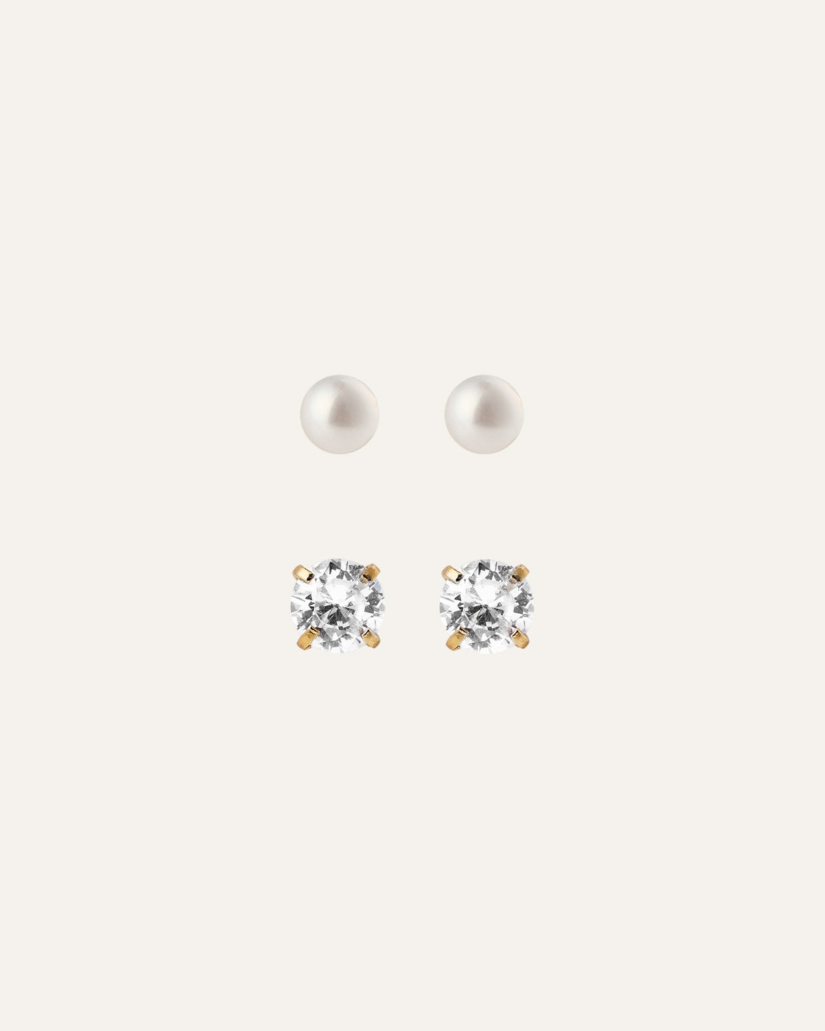 Forever Set Gold Studs