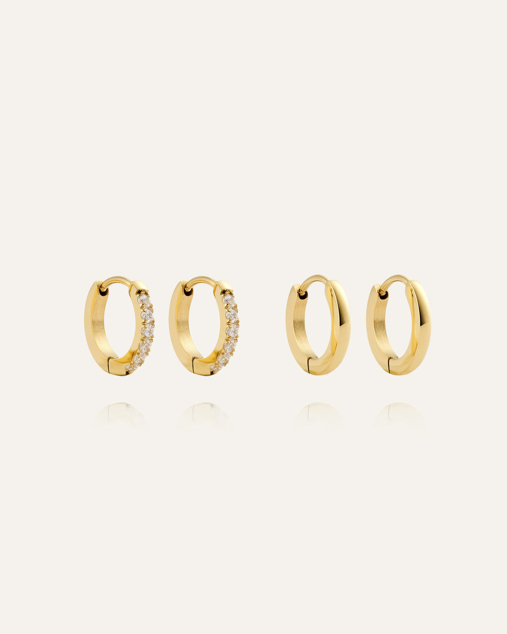 Perfect Set Gold Hoops