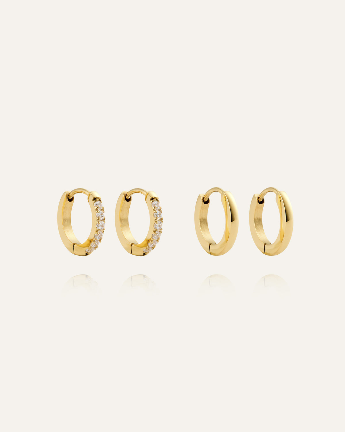 Perfect Set Gold Hoops