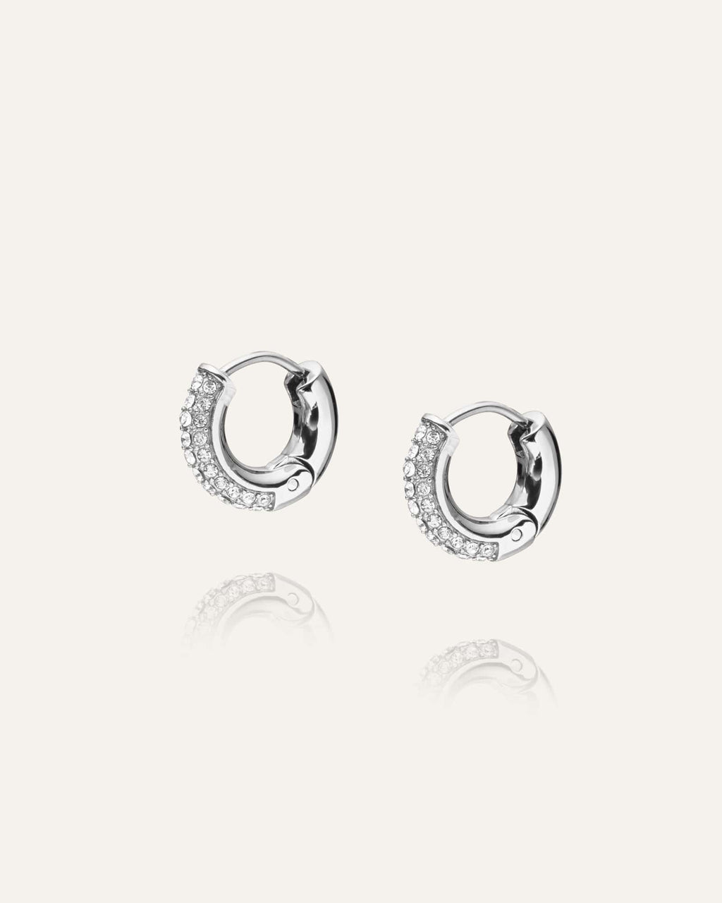 Pavé Everyday Small Hoops