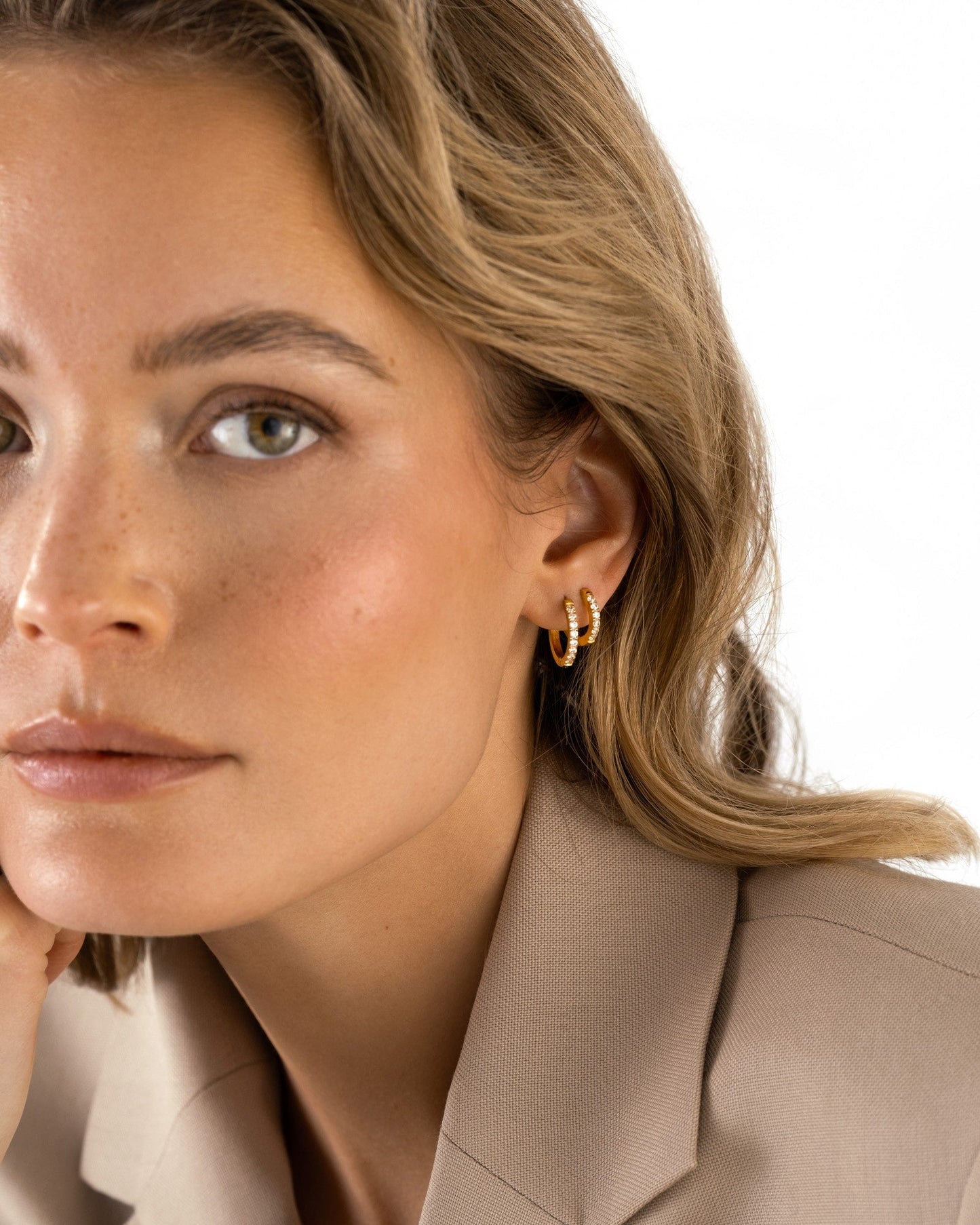 Shiny Hoops Small