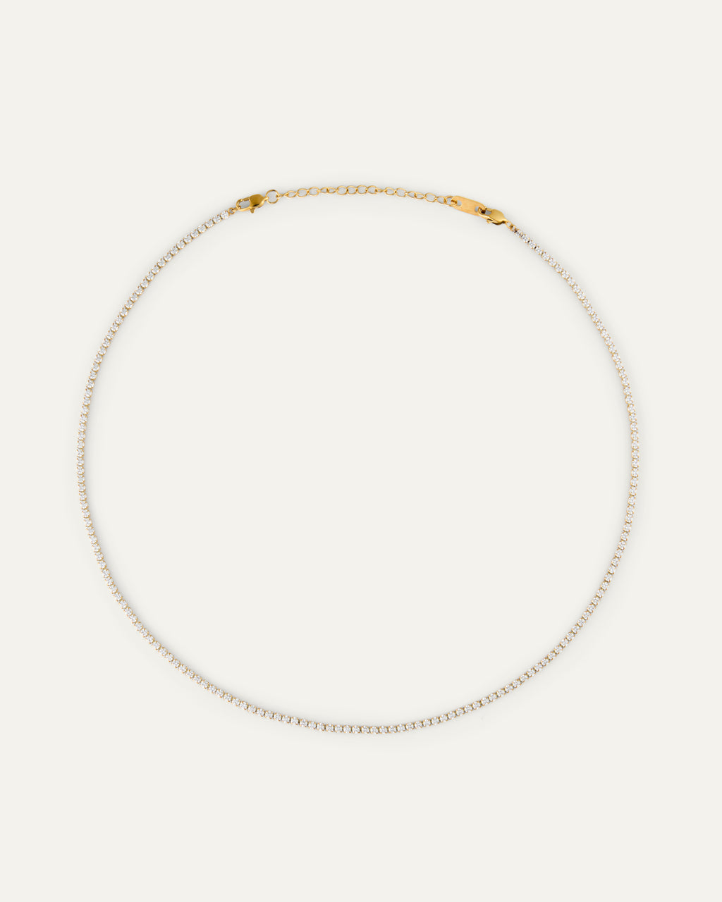 Shiny Tennis Necklace