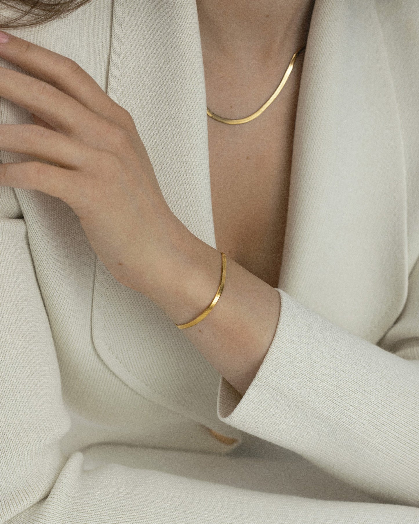 Thin Snake Bracelet