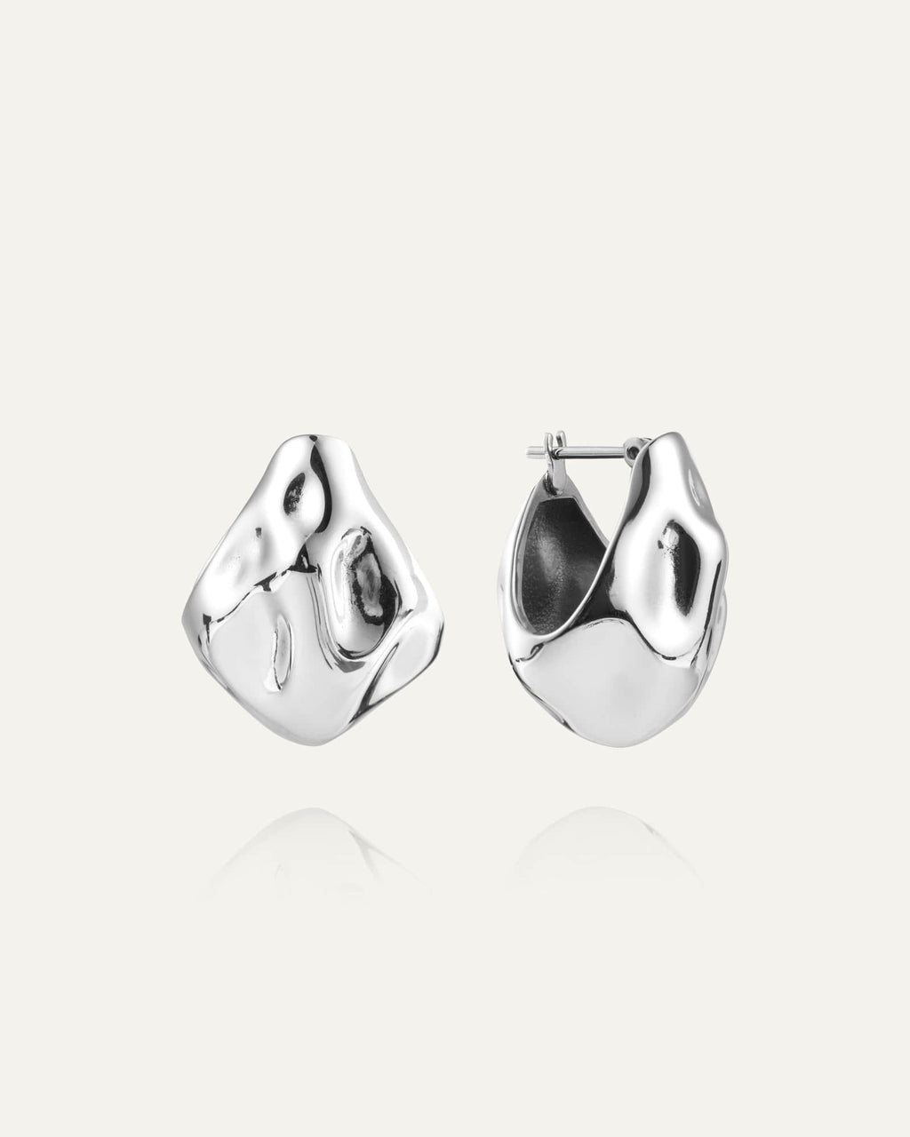 Wavy Bolded Drop Earring