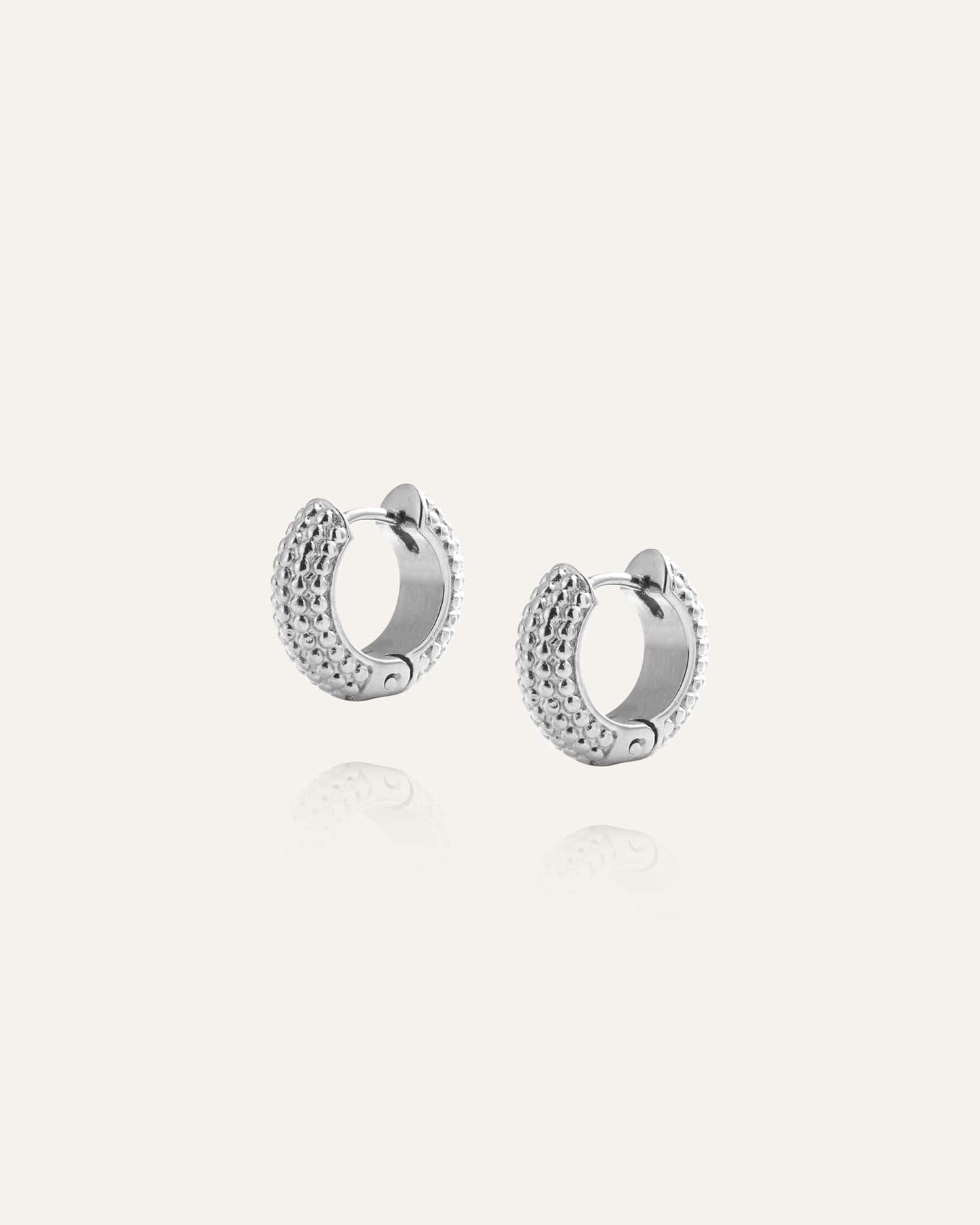 Beaded Hoops Small